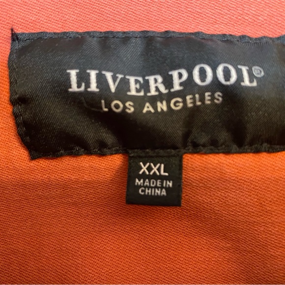 Liverpool Los Angeles Women's Salmon Denim Jacket - Picture 3 of 7